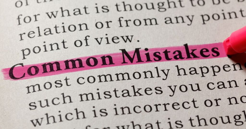 Common SEO Mistakes